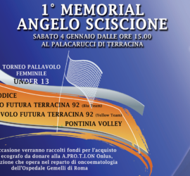 1° memorial Angelo Sciscione