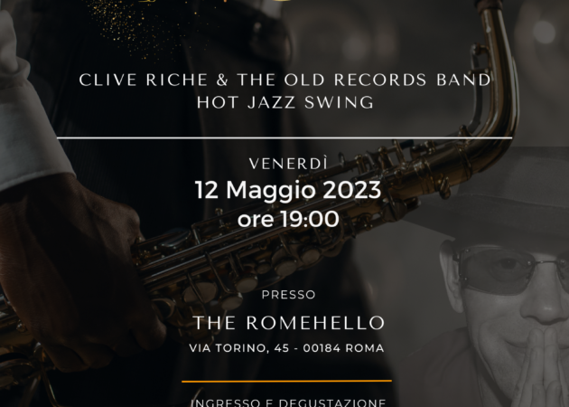 Aperitivo Jazz – 12 MAGGIO 2023 | Roma