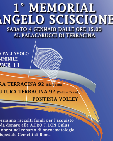 1° memorial Angelo Sciscione – 4 APRILE 2015 | Terracina