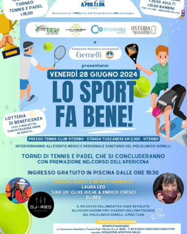 LO SPORT FA BENE!